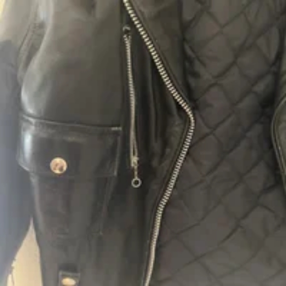 Womans Black Motorcycle - Picture 2 of 4